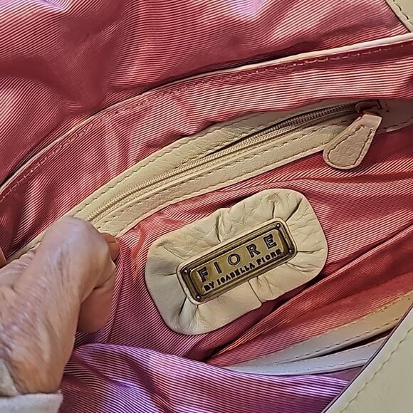 NWOT Isabella fiore leather embroidered bag - Picture 5 of 9